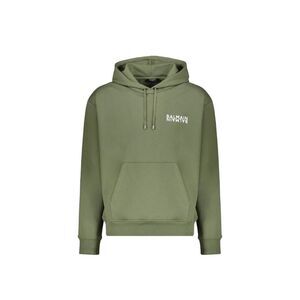 Balmain Bicolor Cotton Men's Hoodie